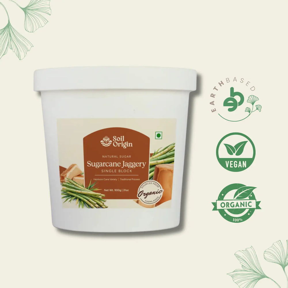 Sugarcane Jaggery Block - EarthBased