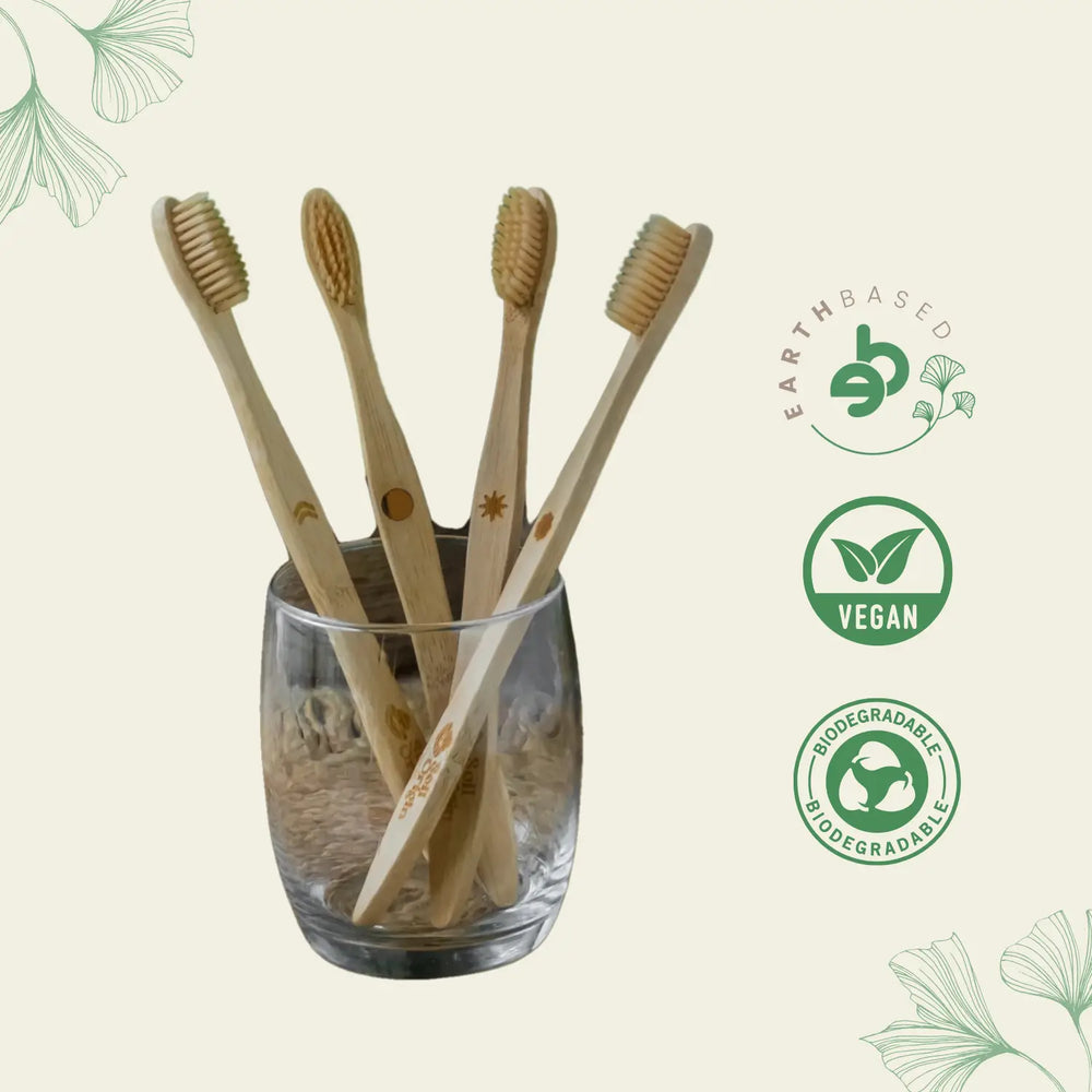 Ultra Soft Bamboo Tooth Brush | Soil Origin - EarthBased