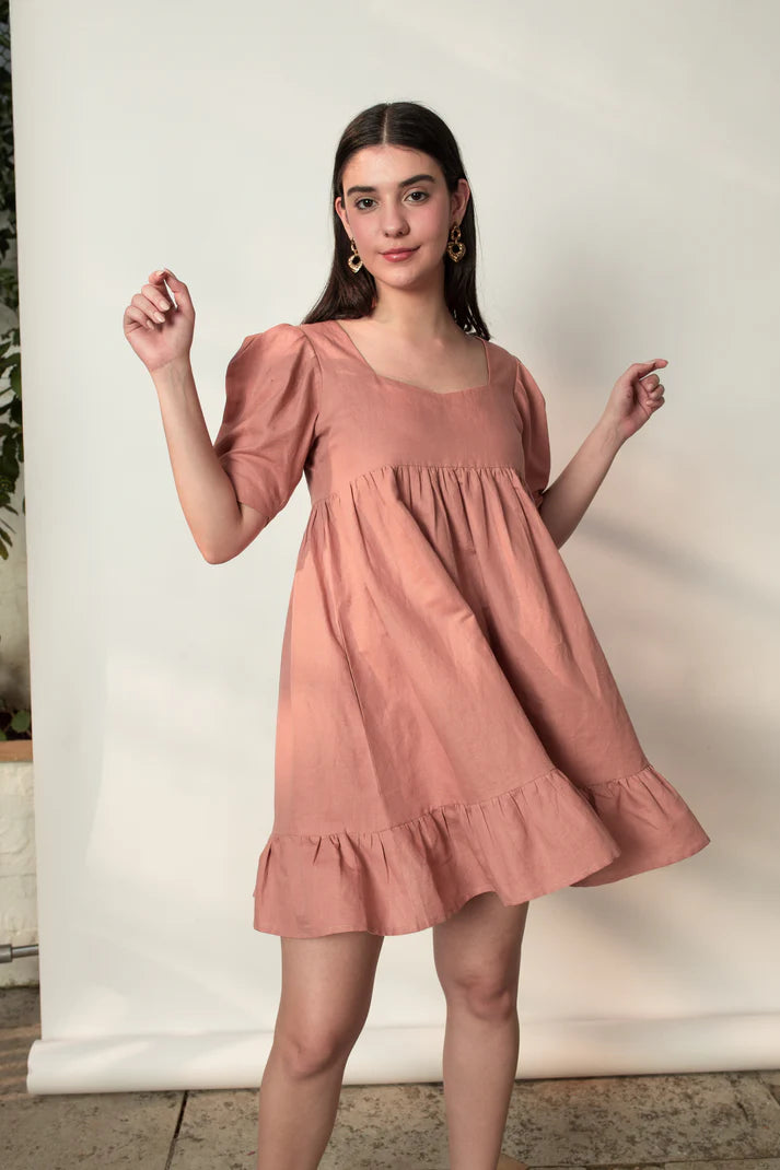 Tiered Mini Dress - EarthBased