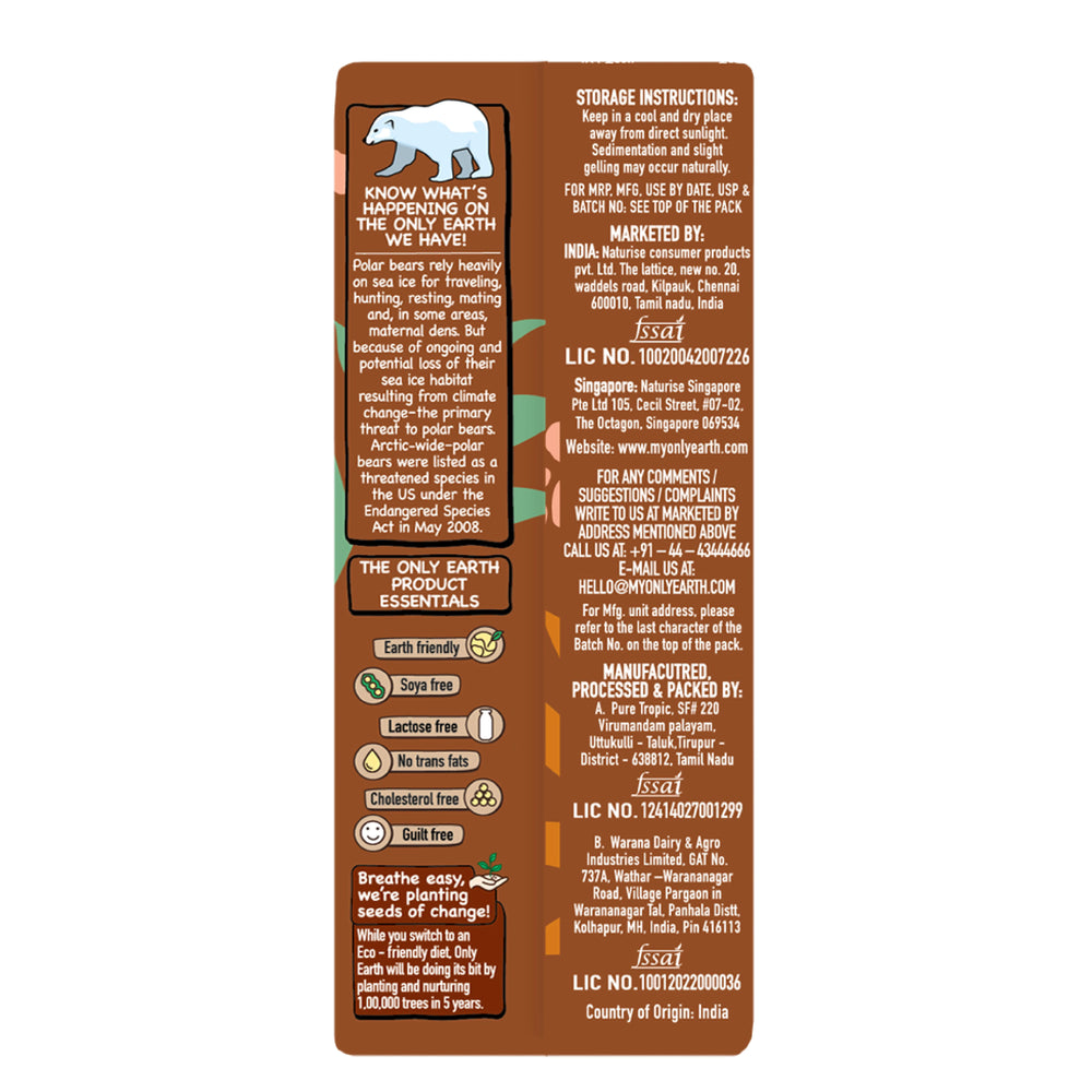 Oats Shake | Belgian Chocolate by Only Earth - EarthBased