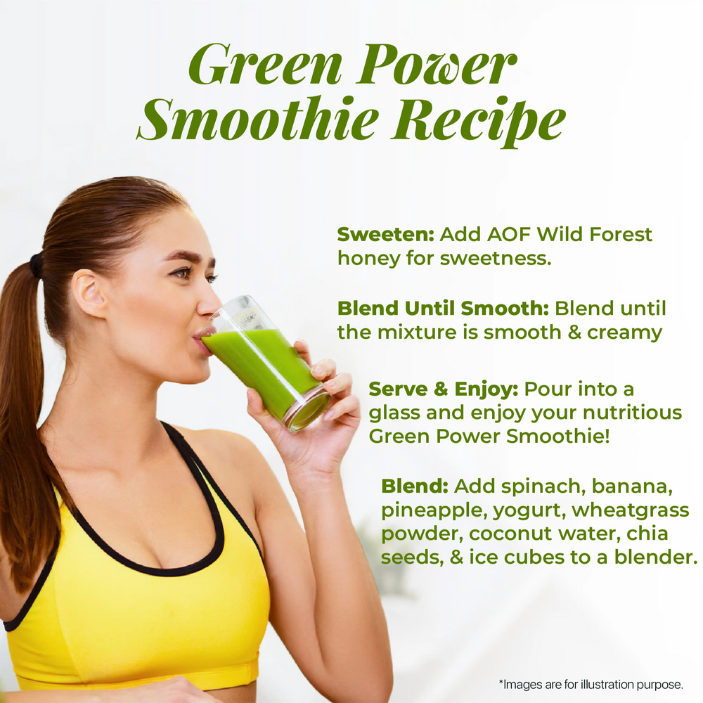 Organic Wheat Grass Powder - 100 gm | Asmita Organic Farms | Pack of 2 - EarthBased