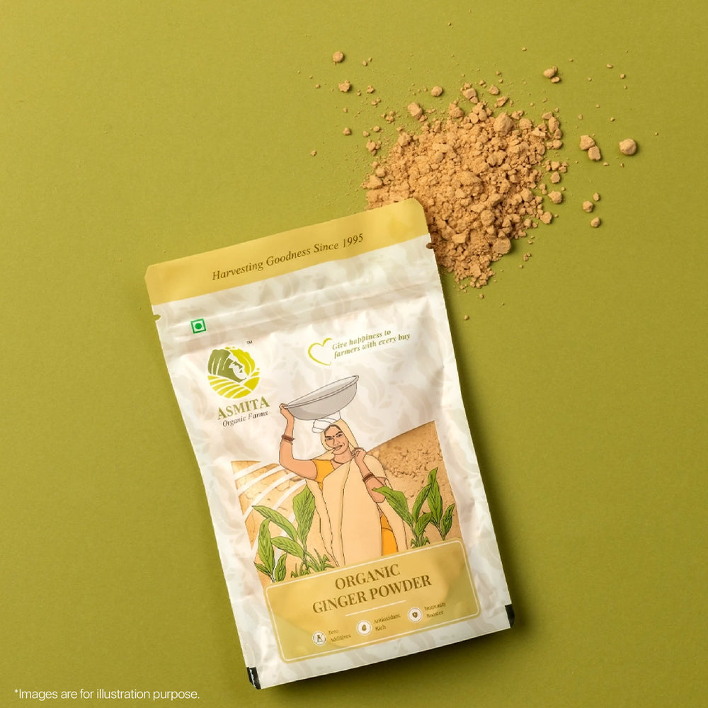 Organic Ginger Powder - 125gm | Pack of 2 - EarthBased