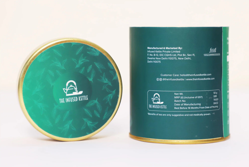 Iced Mint Blast Green Tea | The Infused Kettle - EarthBased