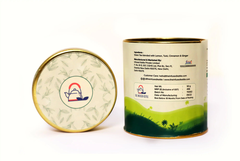 The Infused Kettle Immunity Green Tea - EarthBased