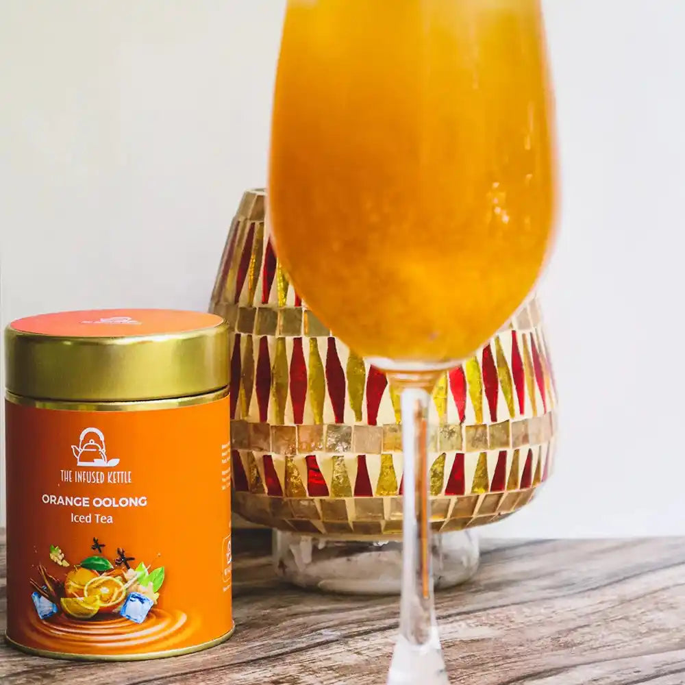 The Infused Kettle | Orange Oolong Iced Tea - EarthBased