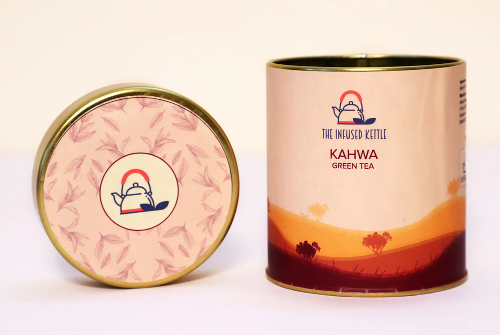 The Infused Kettle Kahwa Green Tea - EarthBased