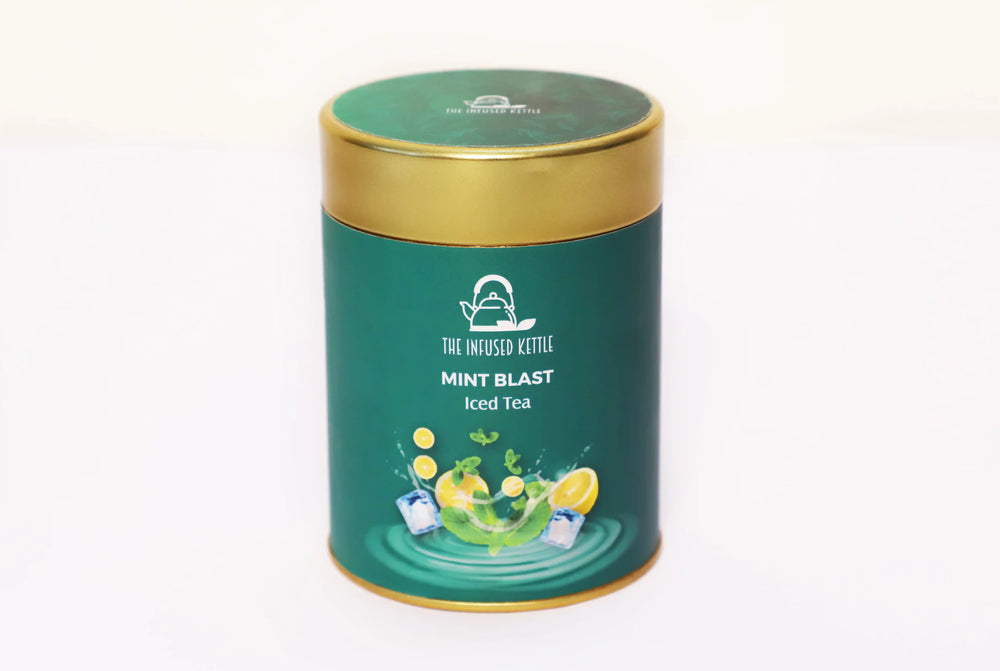 Iced Mint Blast Green Tea | The Infused Kettle - EarthBased