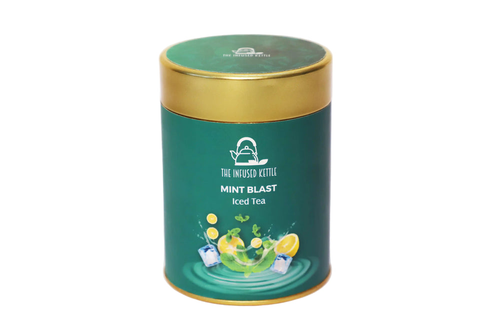 Iced Mint Blast Green Tea | The Infused Kettle - EarthBased