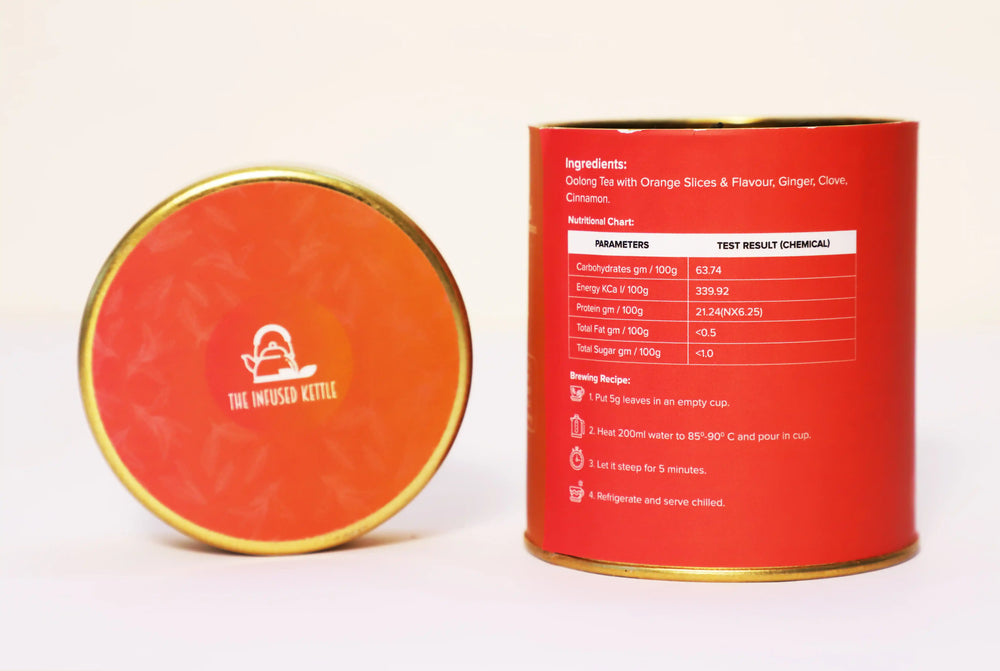 The Infused Kettle | Orange Oolong Iced Tea - EarthBased