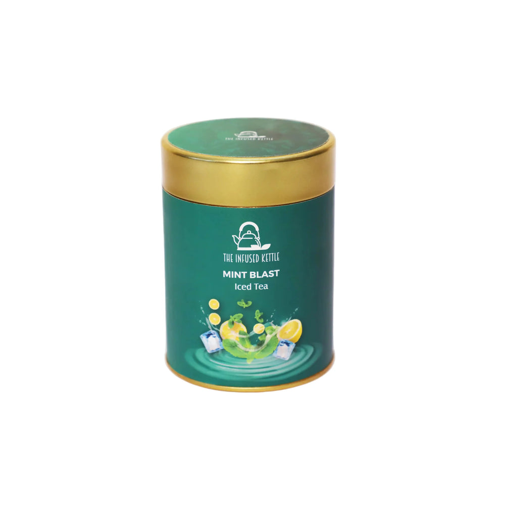 Iced Mint Blast Green Tea | The Infused Kettle - EarthBased