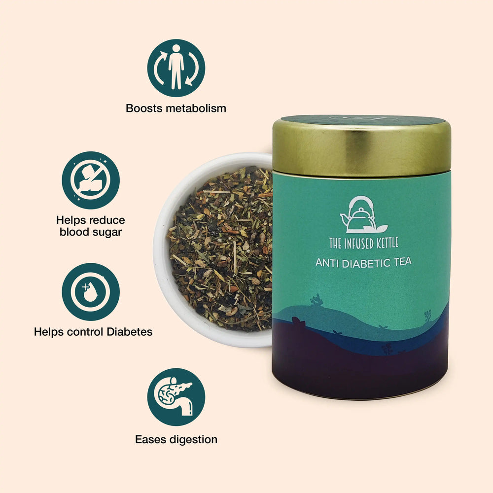 Anti Diabetic Green Tea | The Infused Kettle - EarthBased