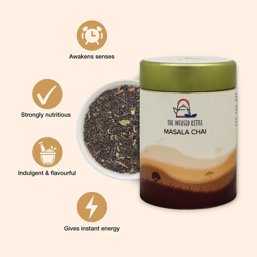 The Infused Kettle Premium Kadak Masala Chai - EarthBased