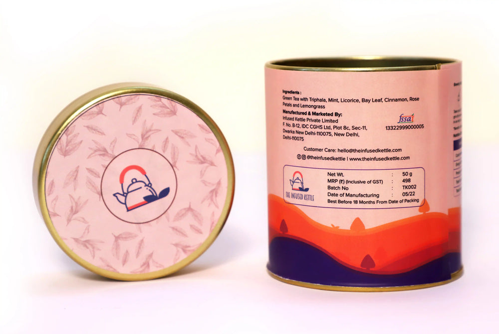 The Infused Kettle Digestion Green Tea - EarthBased