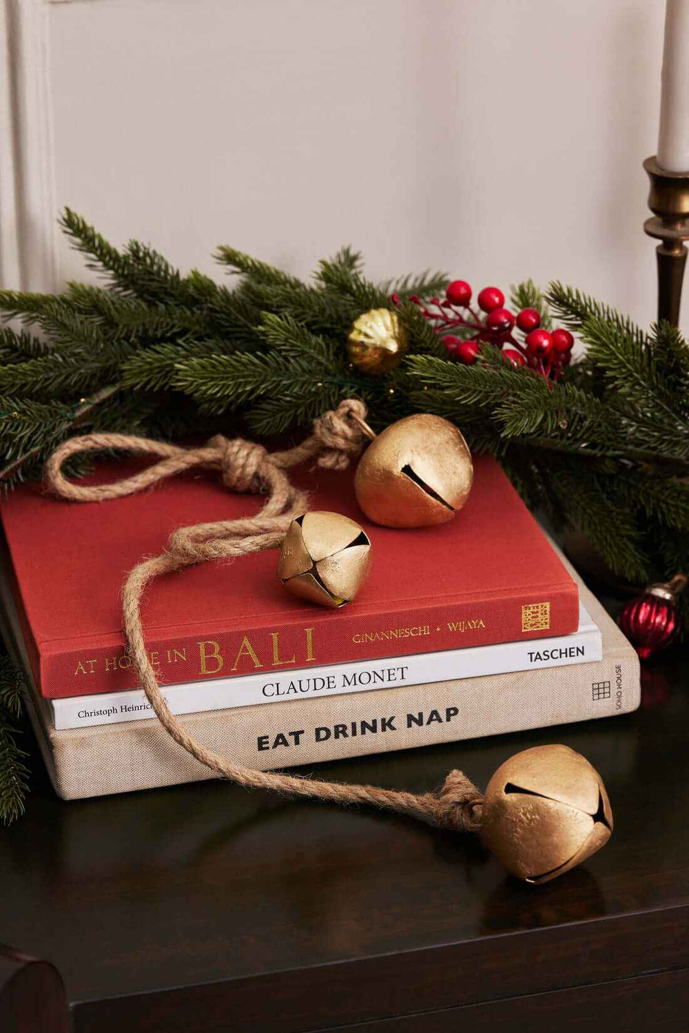 Antique Brass Bell (set of 3) - EarthBased