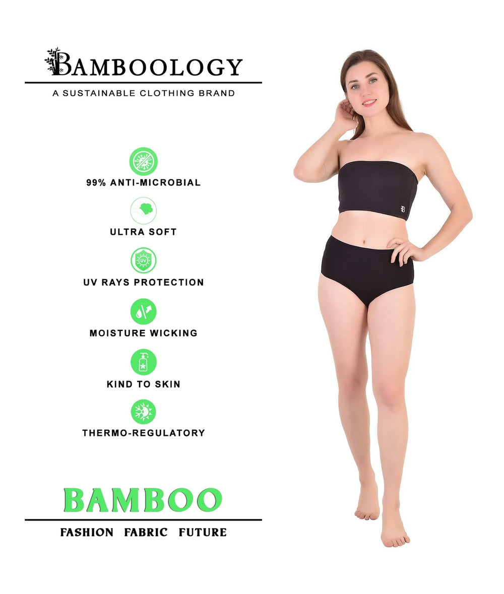 Bamboo Fabric Tube Top | Black - EarthBased