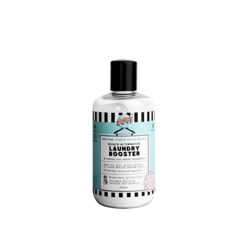 SOVI® LAUNDRY BOOSTER, CHLORINE FREE OXYGEN BLEACH, STAIN REMOVER, LAUNDRY BRIGHTENER AND WHITENER - EarthBased