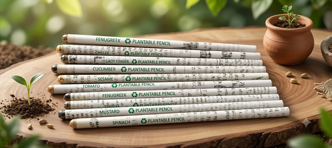 Paper Pencil (Plantable Seed) - 2 Packs of 10 each | ONEarth