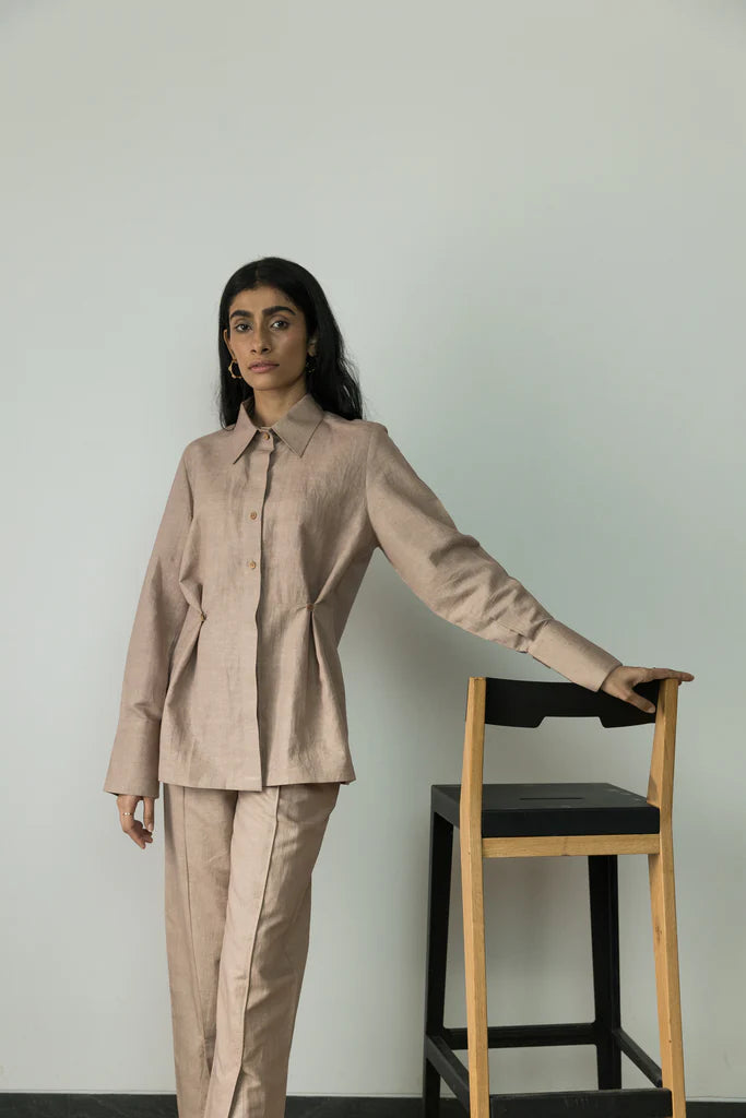 CINCHED WAIST SHIRT - EarthBased