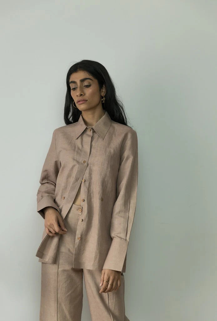 CINCHED WAIST SHIRT - EarthBased