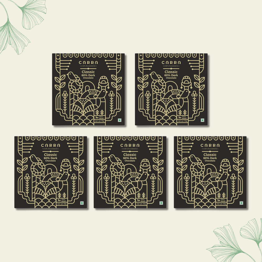 CARRA Classic in 60% Dark Chocolate 15G - EarthBased