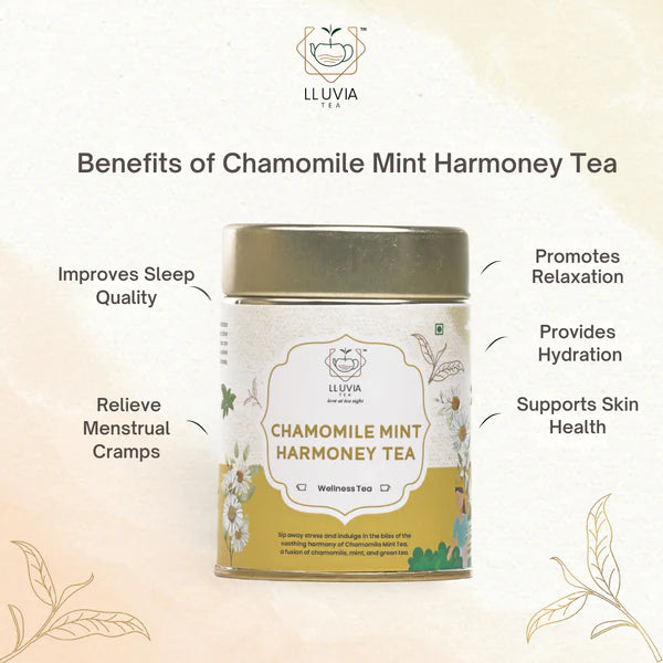 Chamomile Mint Harmony Tea by Lluvia Tea - EarthBased