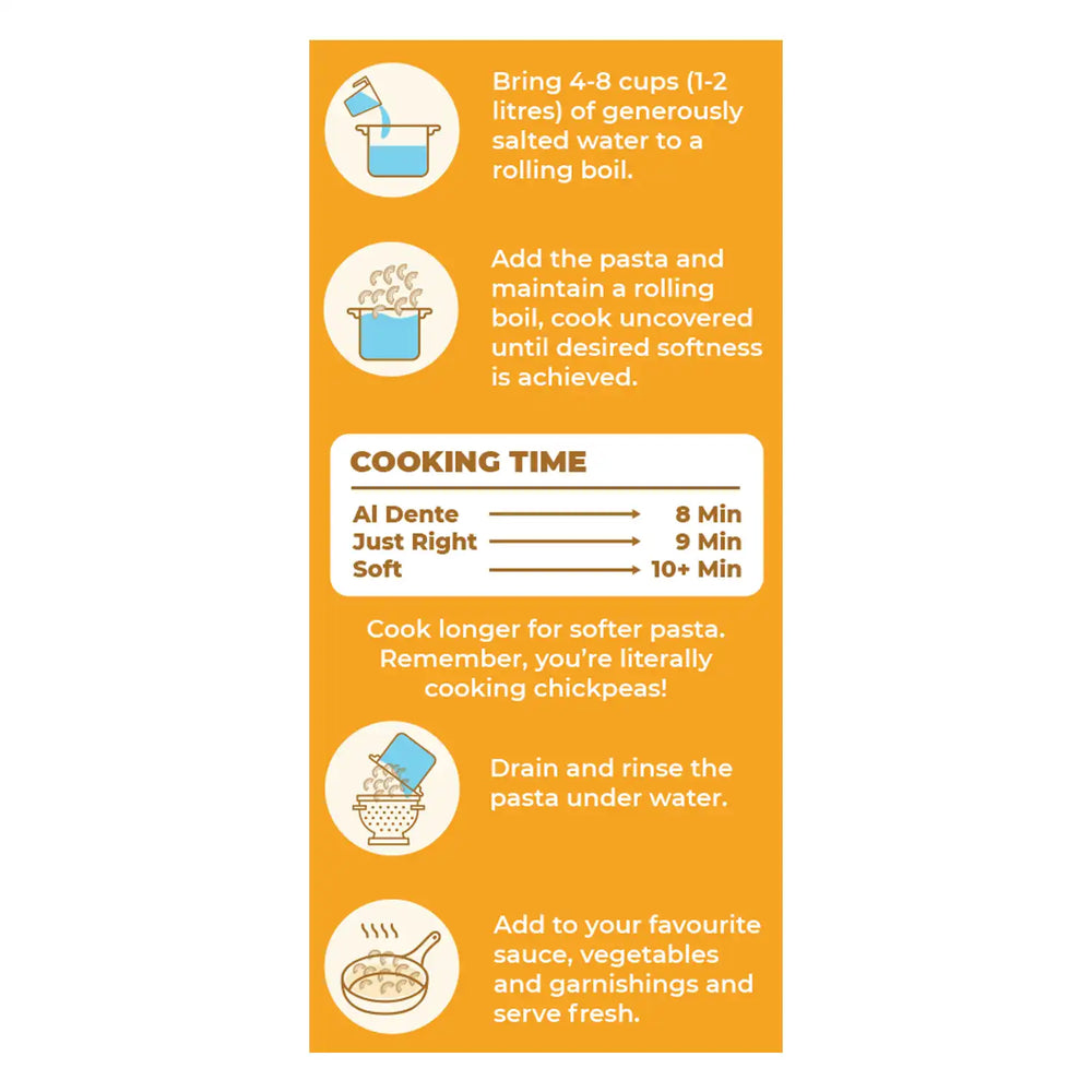 Chickpea Macaroni Pasta by Pink Harvest - EarthBased