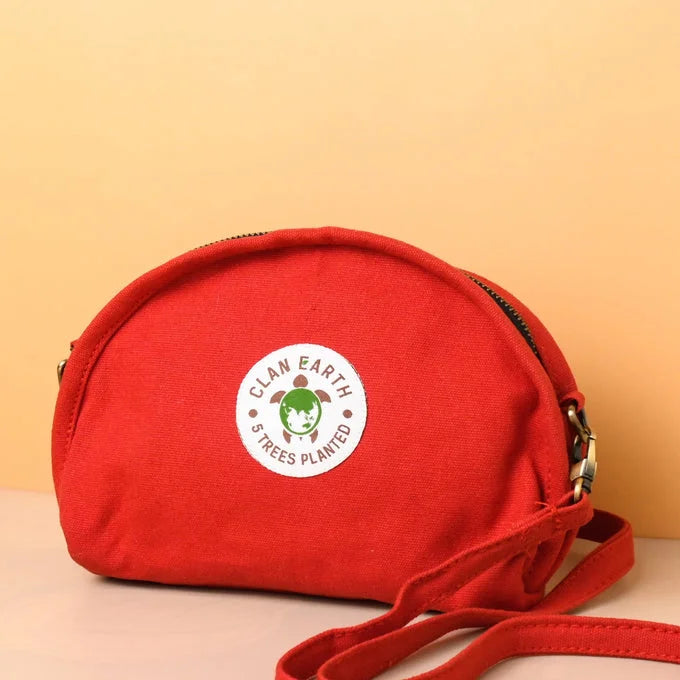 Clan Earth Pika Purse - Cherry Red - EarthBased