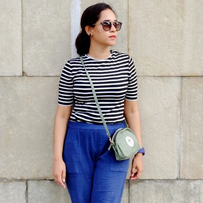 Clan Earth Pika Purse - Navy Blue - EarthBased