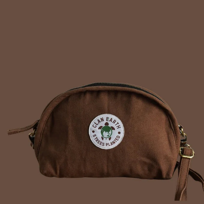 Clan Earth Pika Purse - Walnut brown - EarthBased
