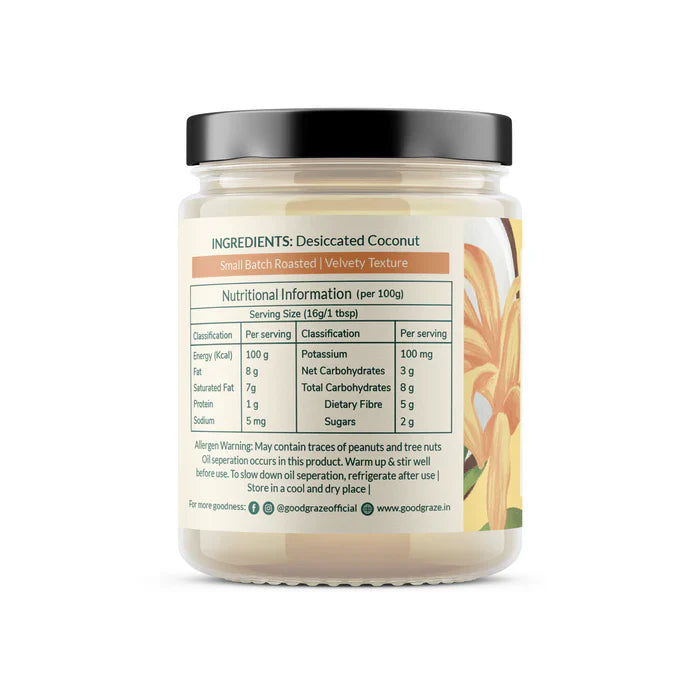 Good Graze Coconut Butter 180g - EarthBased