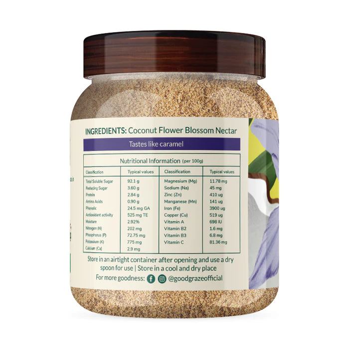 Good Graze Coconut Sugar 350g - EarthBased