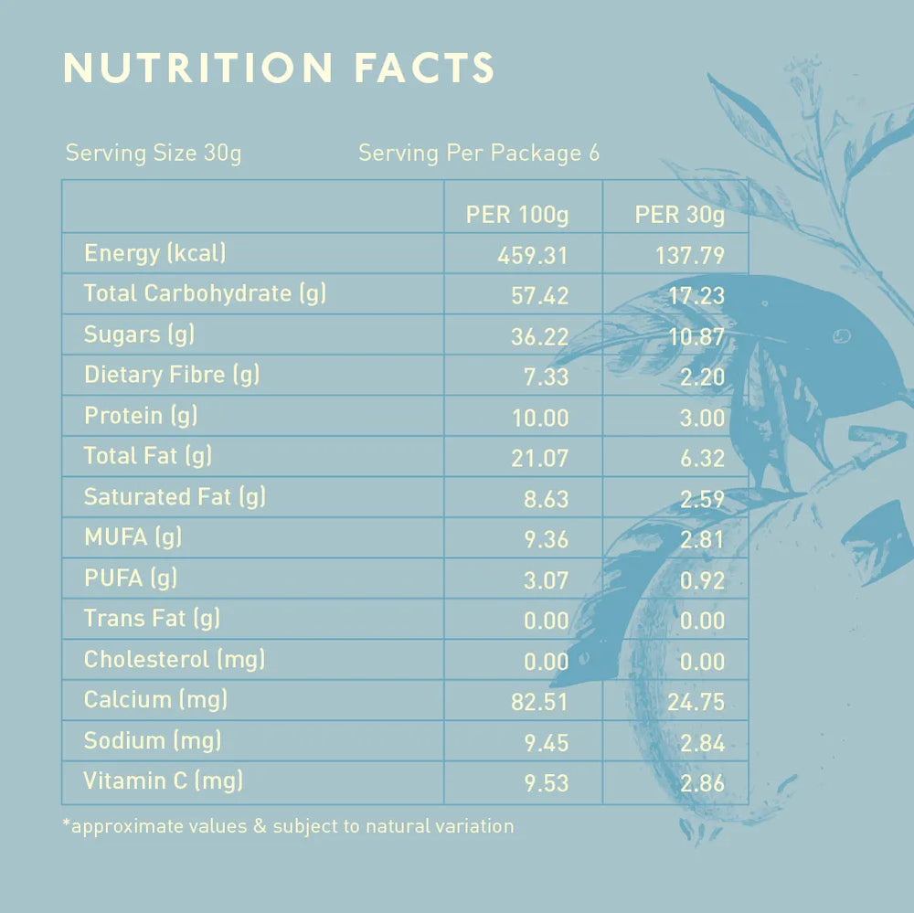 Nourish Organics Coconut Lime Bar, 30g (Pack of 6) - EarthBased