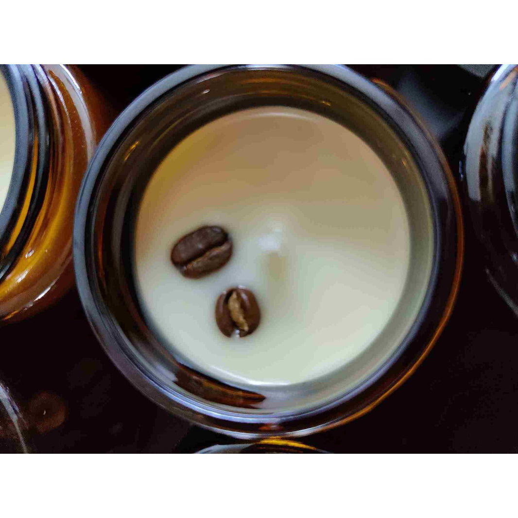 Coffee scent soy jar candle I Vegan candle - EarthBased