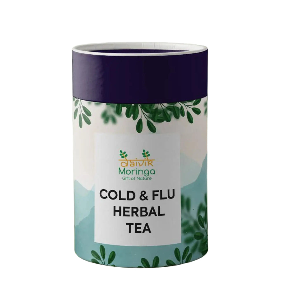 Cold & Flu Herbal Tea | Daivik Moringa - EarthBased