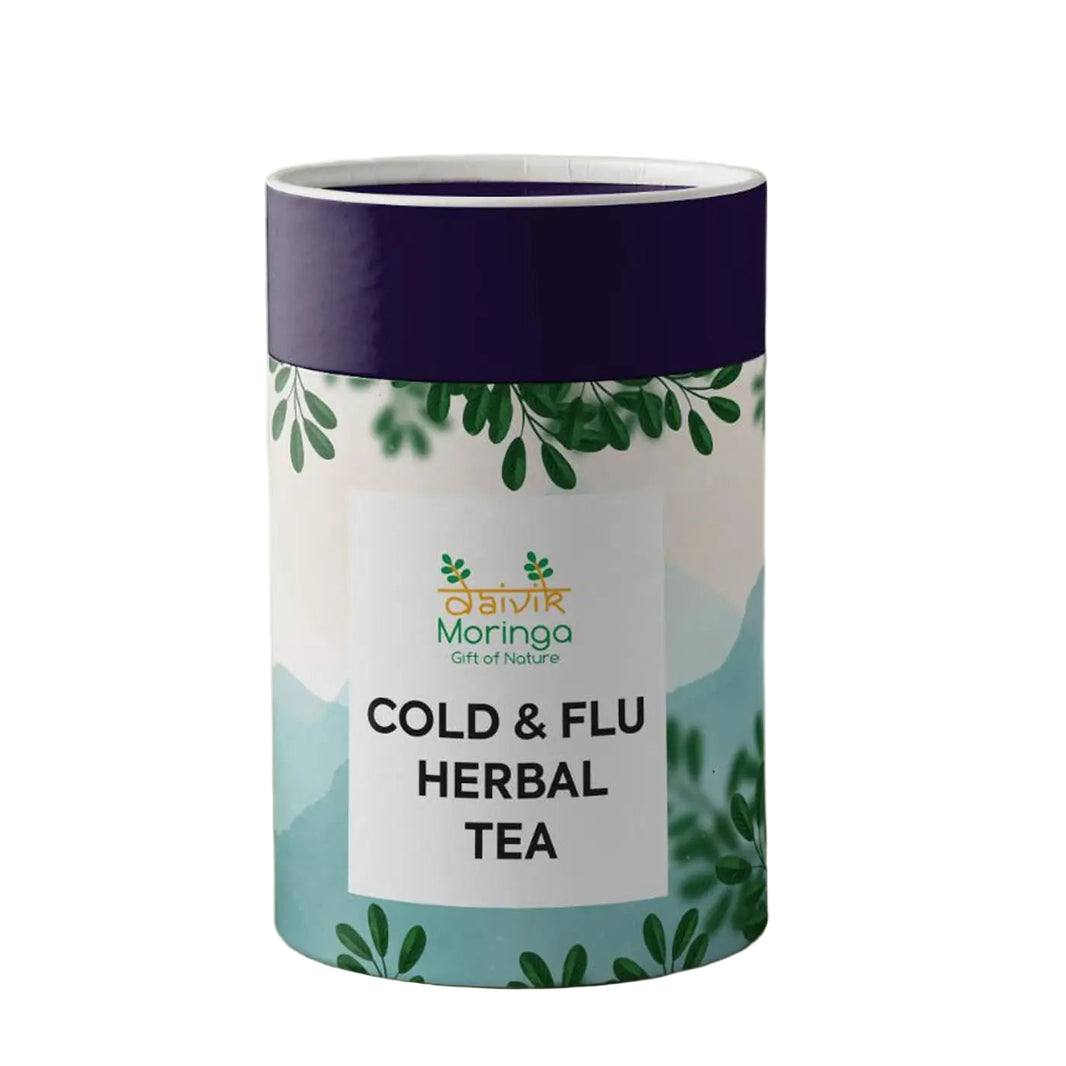 Cold & Flu Herbal Tea | Daivik Moringa - EarthBased