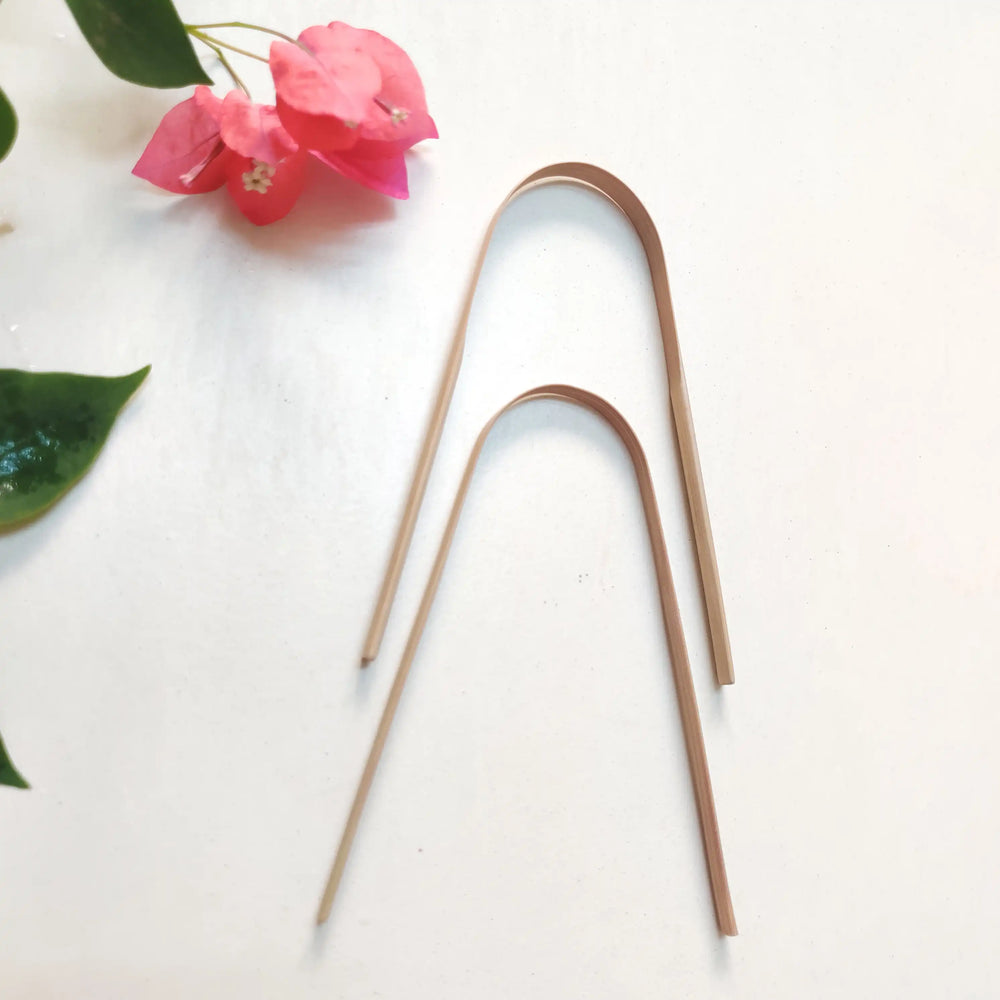 Combo-Bamboo Toothbrush & Bamboo Tongue Cleaner - EarthBased
