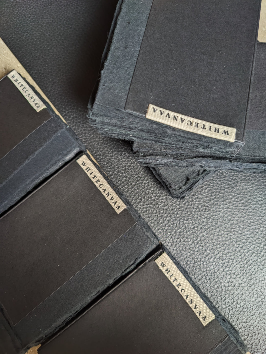 Black Paper Travel Journal I Compact pocket Diary - EarthBased