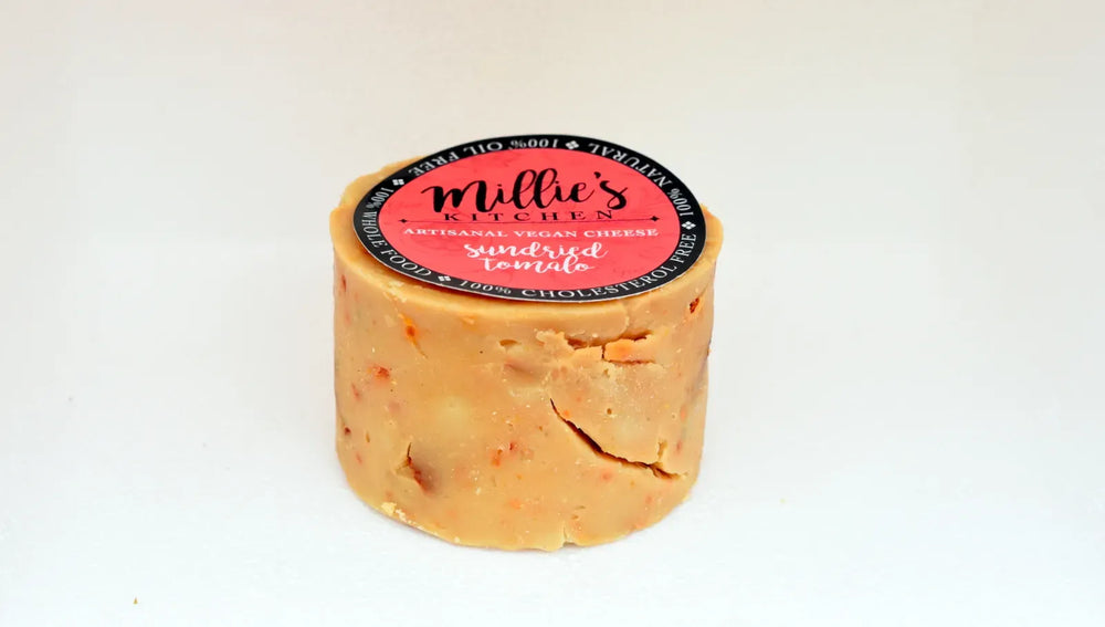 Sundried Tomato Wheel | Millie's Vegan Cheese - EarthBased