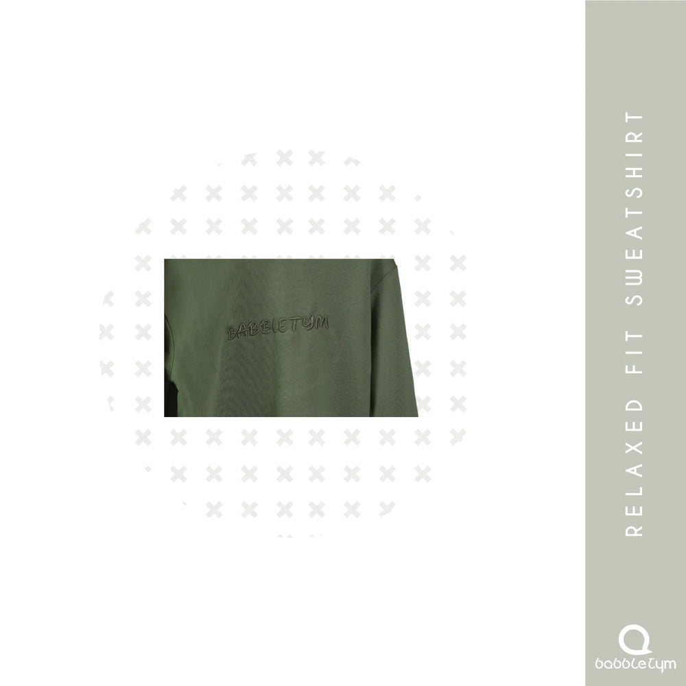 RELAXED FIT SWEATSHIRT - EarthBased