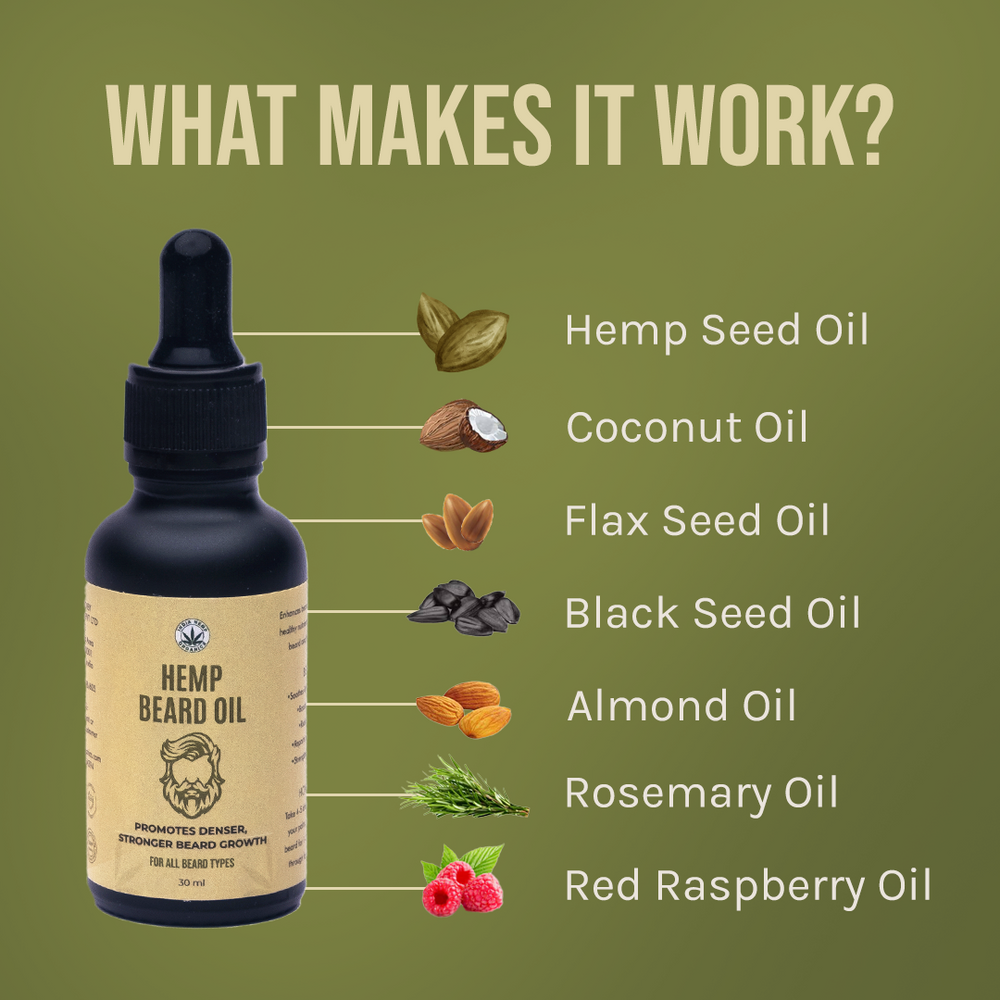 Hemp Beard Oil - EarthBased