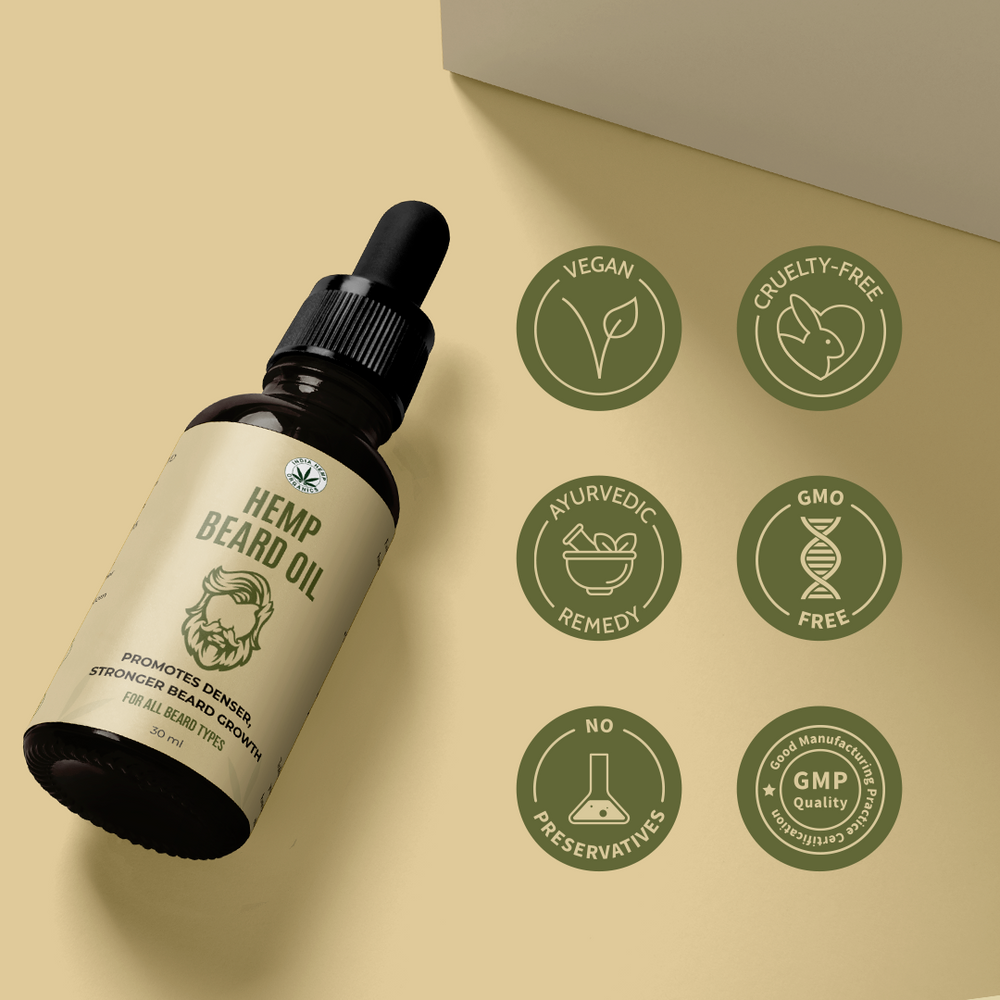 Hemp Beard Oil - EarthBased