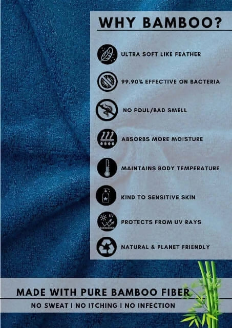 Bamboo Bath Towel – Ultra Soft, Quick Dry & Eco-Friendly Luxury Care - EarthBased