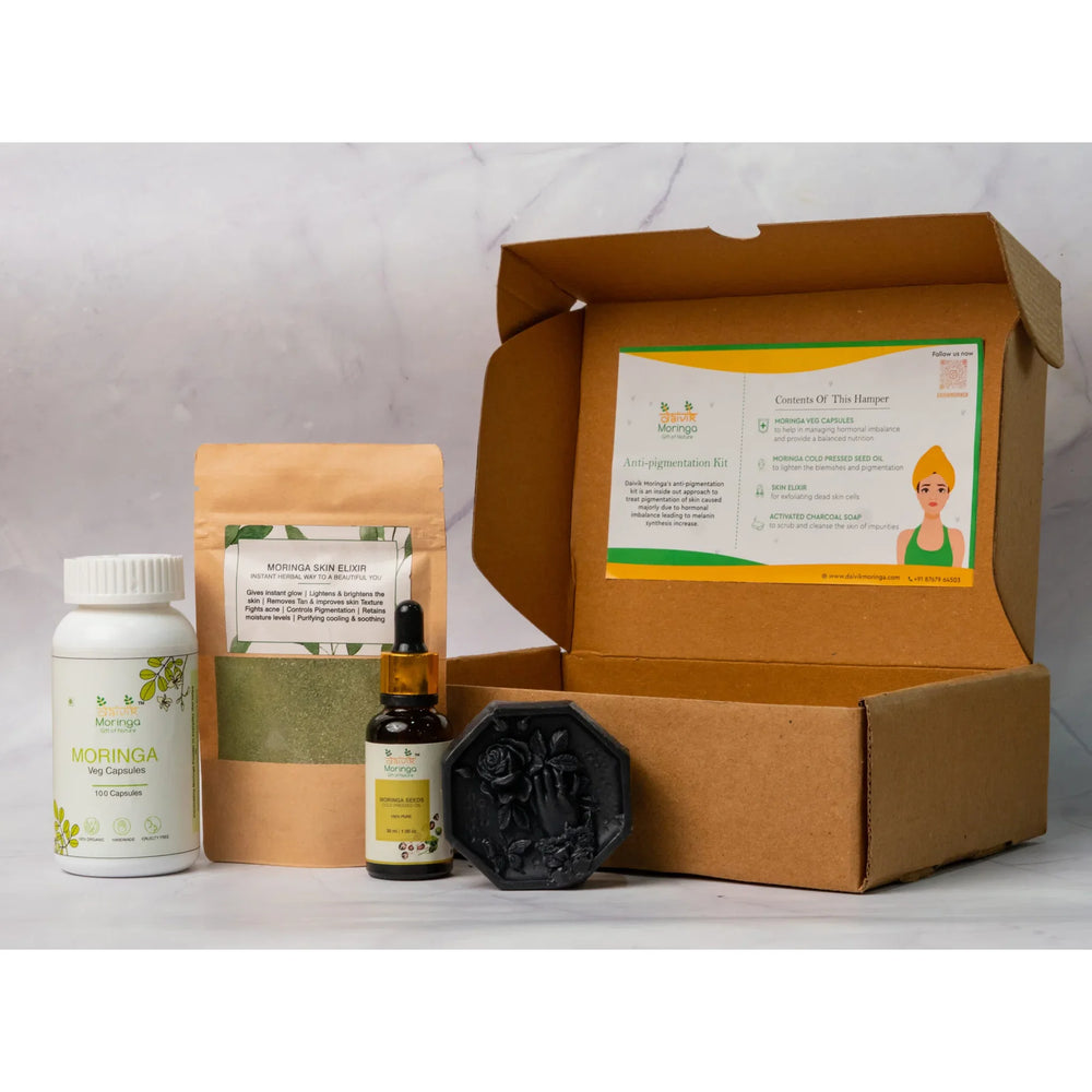Anti-Pigmentation Kit | Daivik Moringa - EarthBased