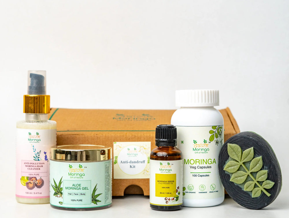 Anti-Dandruff Kit | Daivik Moringa - EarthBased