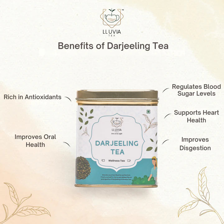 Darjeeling Tea by Lluvia tea - EarthBased