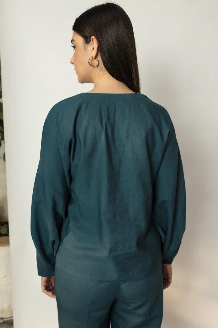 Dramatic Sleeve Blouse - EarthBased