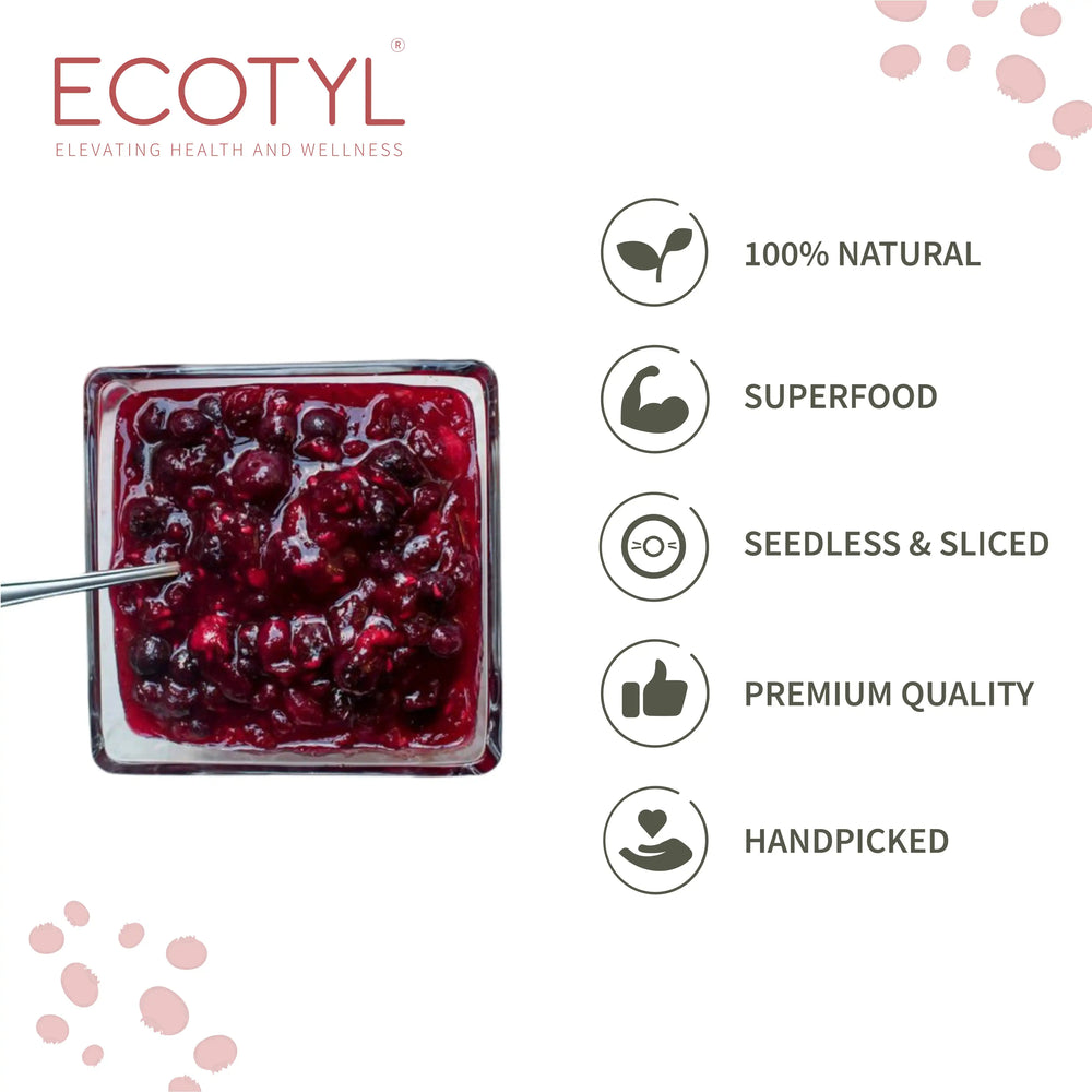 Natural Dried Cranberries | Ecotyl - EarthBased