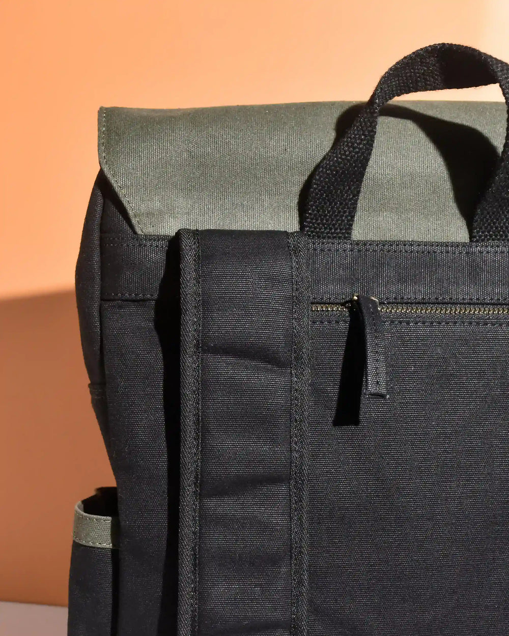 Dugong Backpack - Walnut Brown & Charcoal Black | Clan Earth - EarthBased