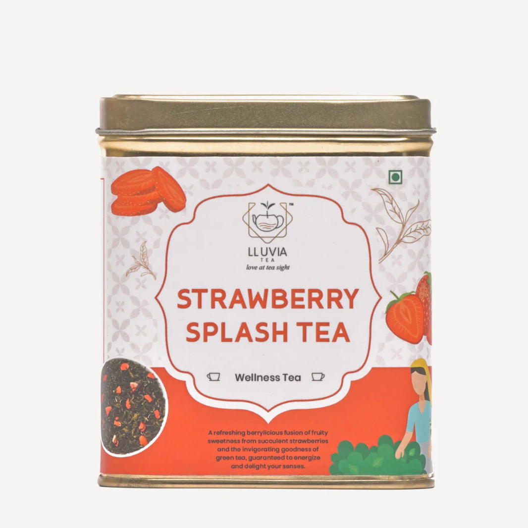 Strawberry Splash Tea by Lluvia Tea - EarthBased