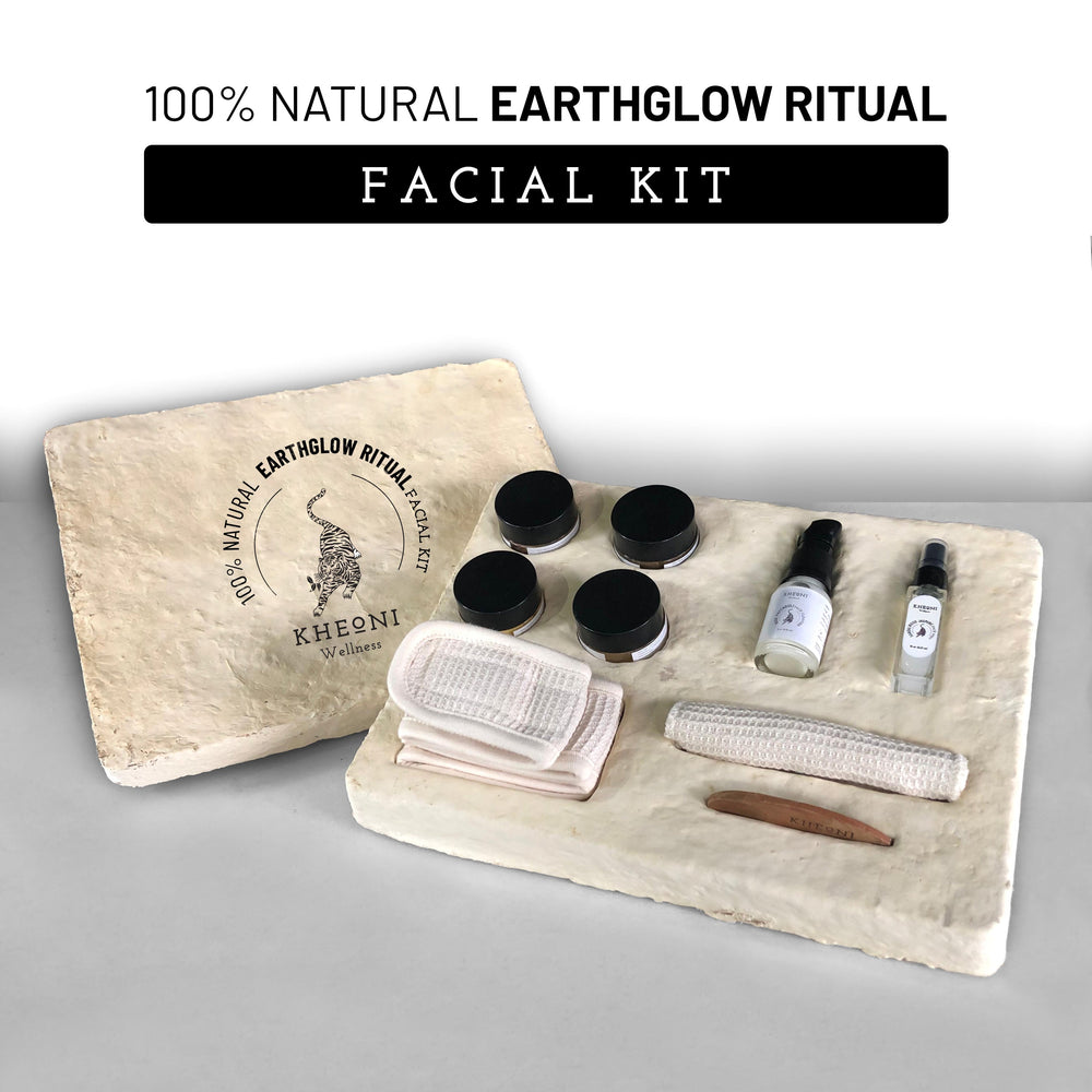 100% Natural Earthglow Ritual Facial Kit - EarthBased
